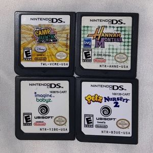 Nintendo DS Games Lot of 4